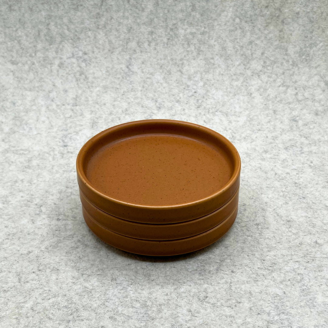 Brunn 4.5" straight edge plate Spirit Wares Wholesale