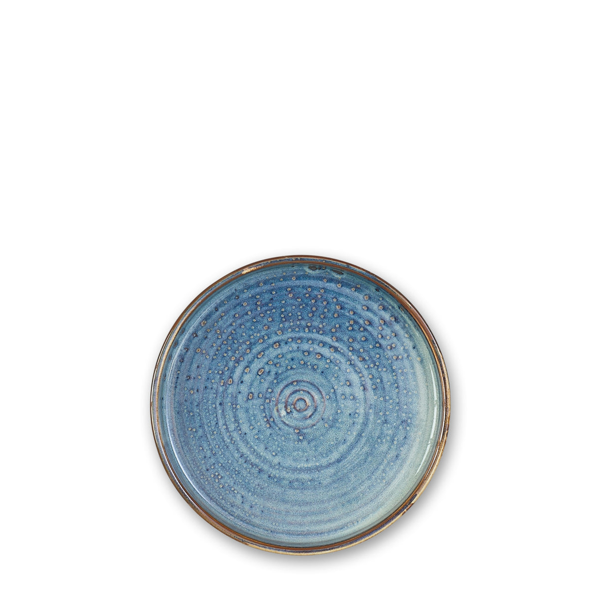 Aqua 7" Straight Edge Plate Spirit Wares Wholesale