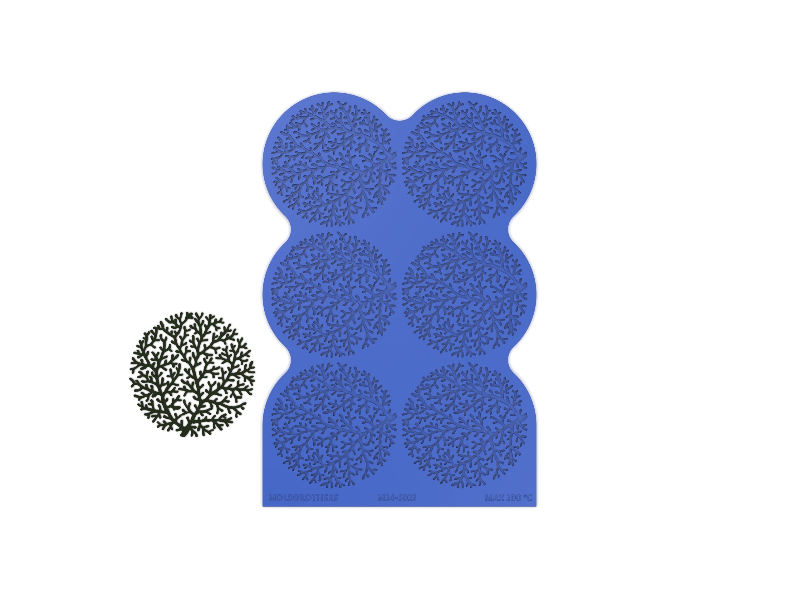 Coral Tuille Mold