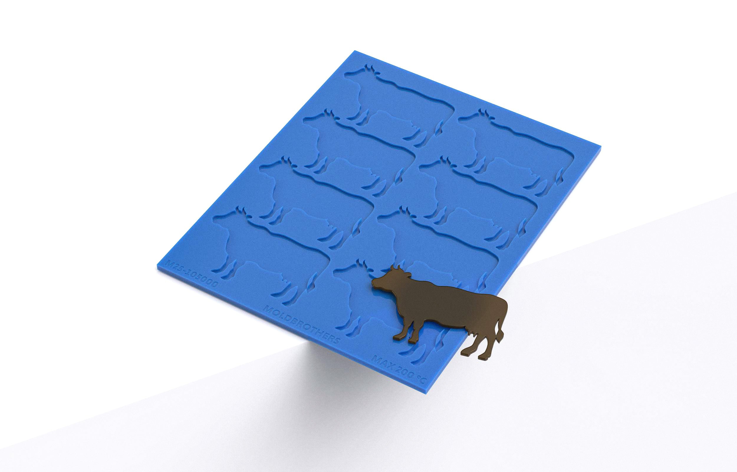 Cow Tuille Mold