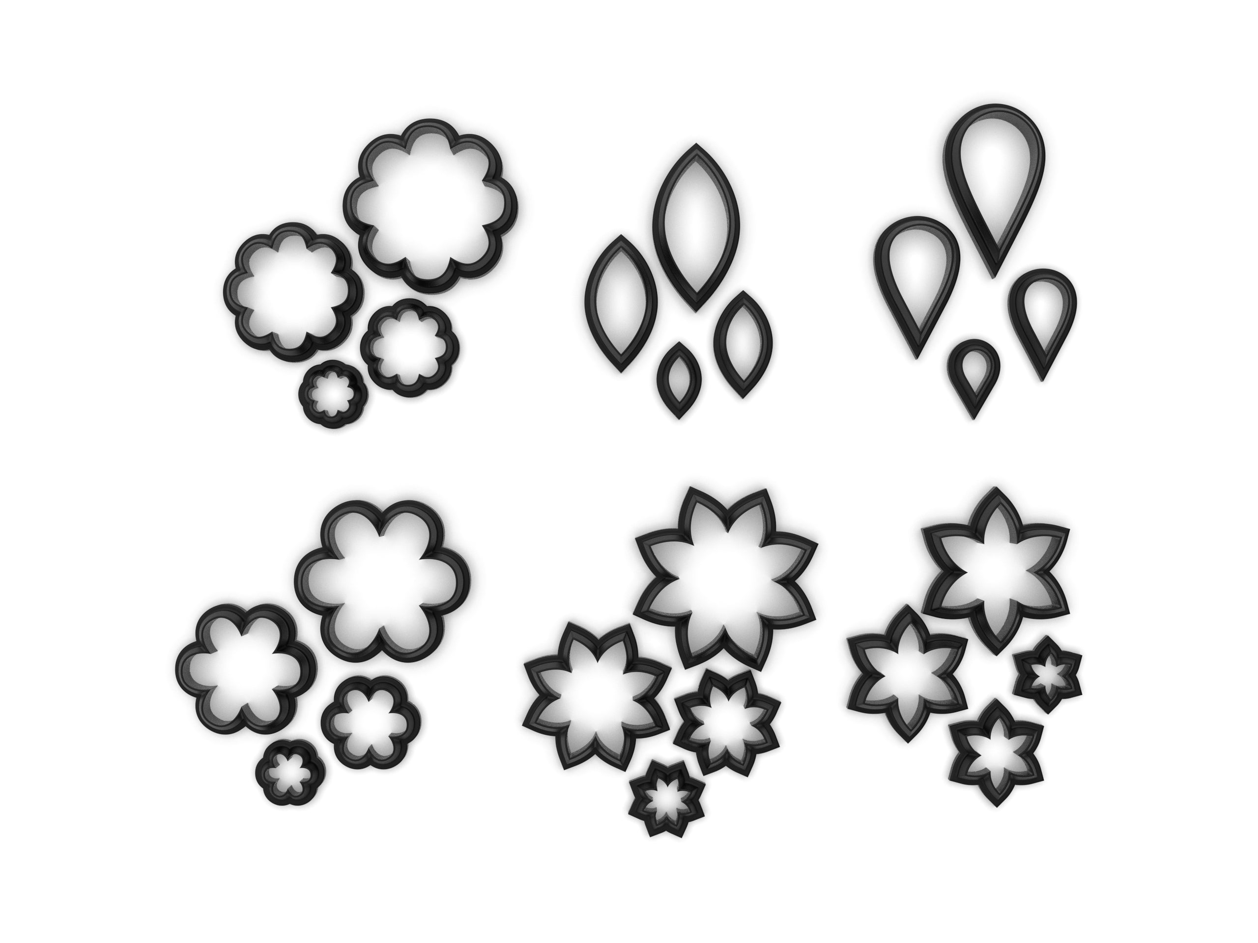 Flower 6 cutters