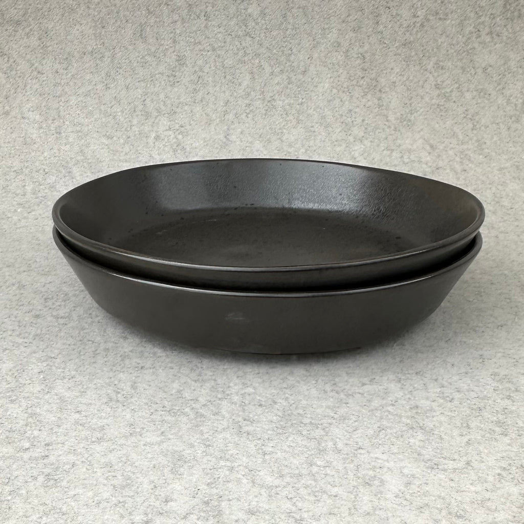 Carbon 10" Shallow Bowl