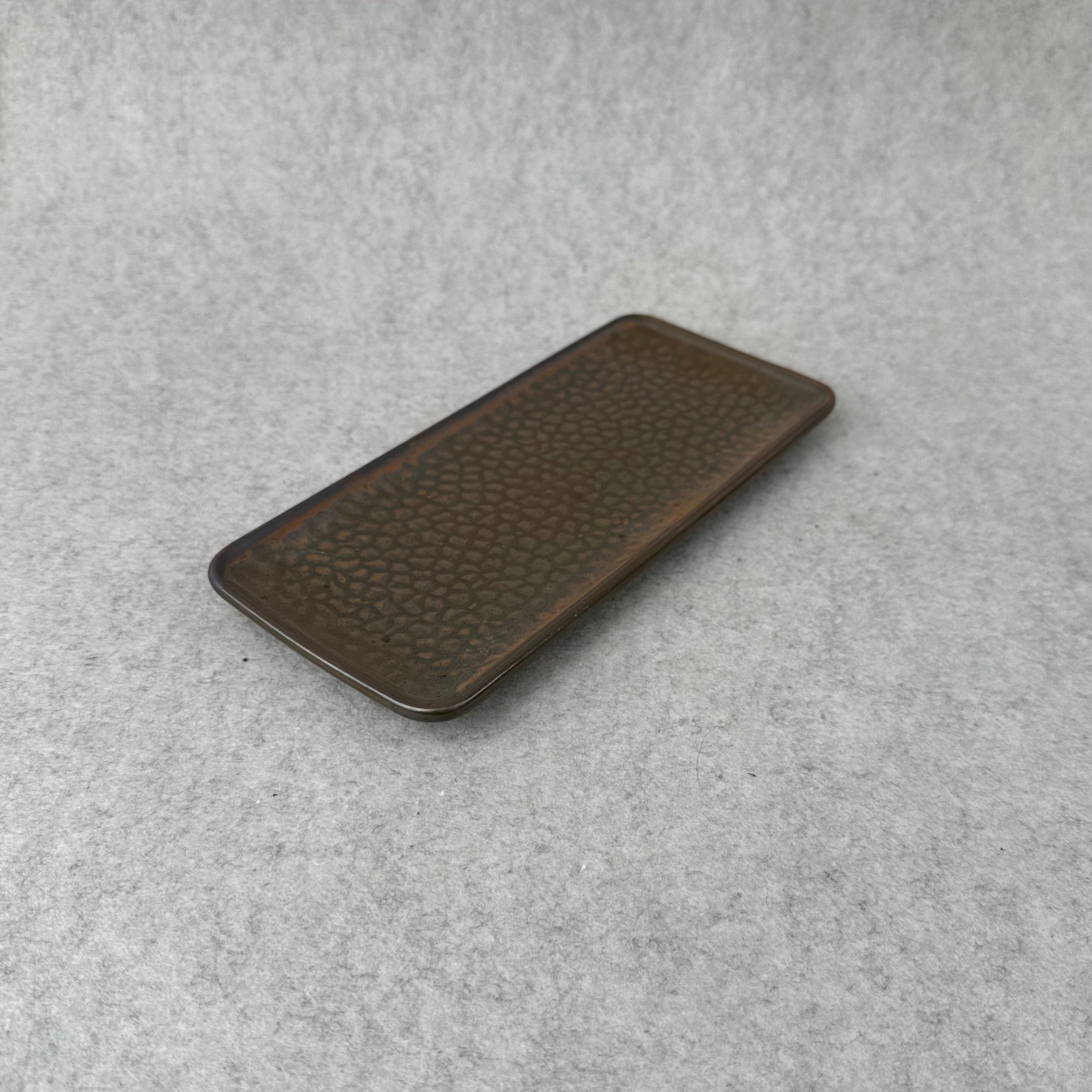Copper & Rust 8.5" Rectangle Plate