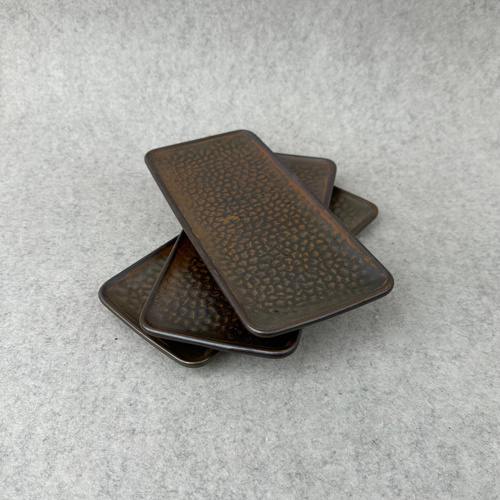 Copper & Rust 8.5" Rectangle Plate