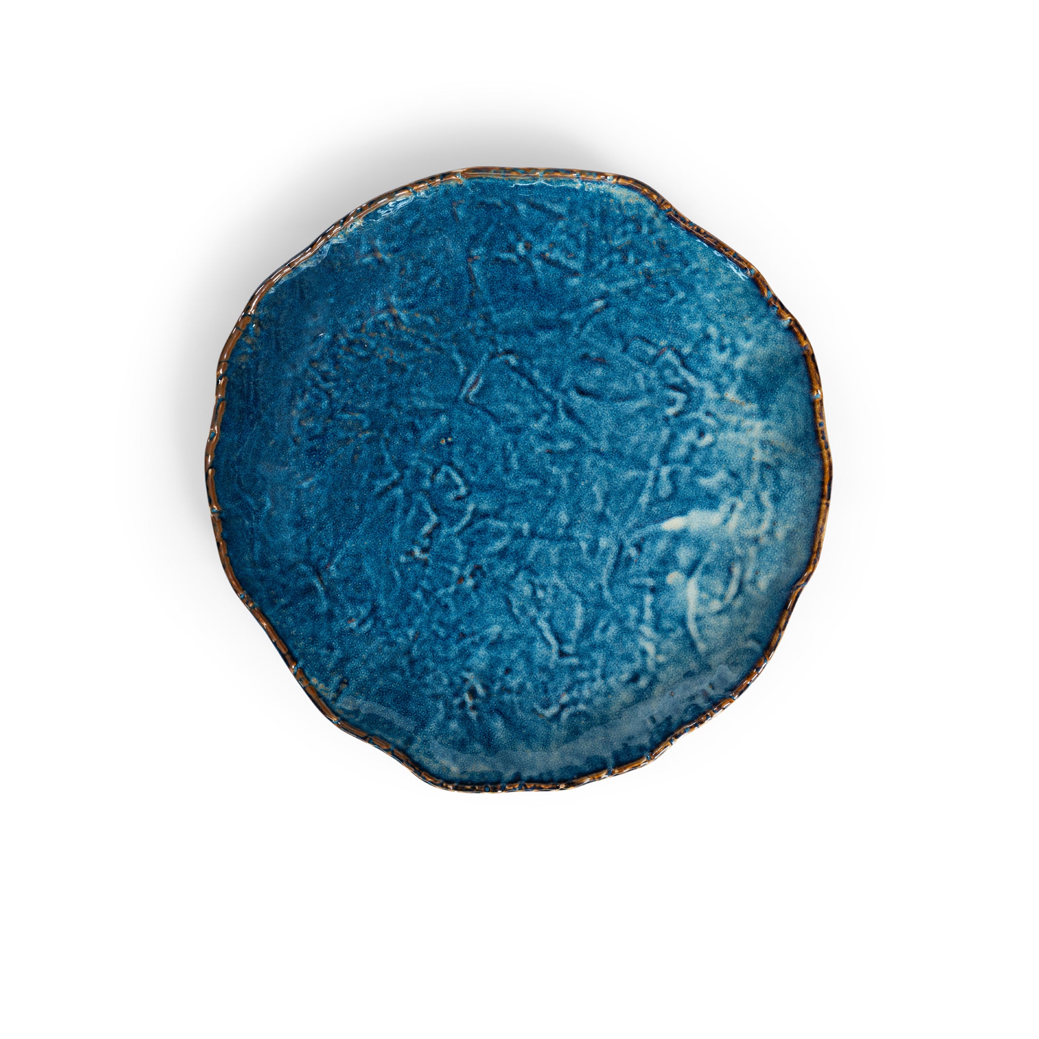 Aqua 14" Deep Platter
