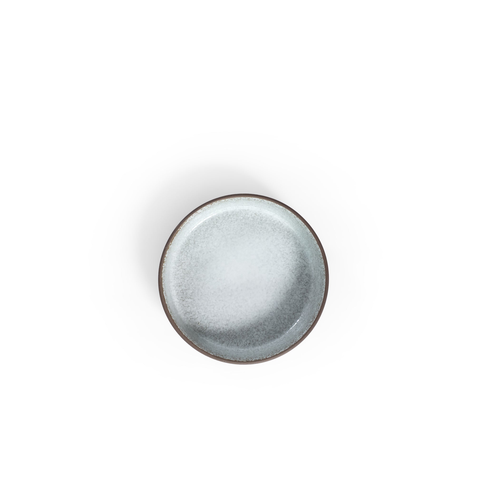 Glazed White Terra 6.5" High Rim Bowl