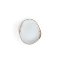 Glazed White Marble 10.5" Oblong Plate