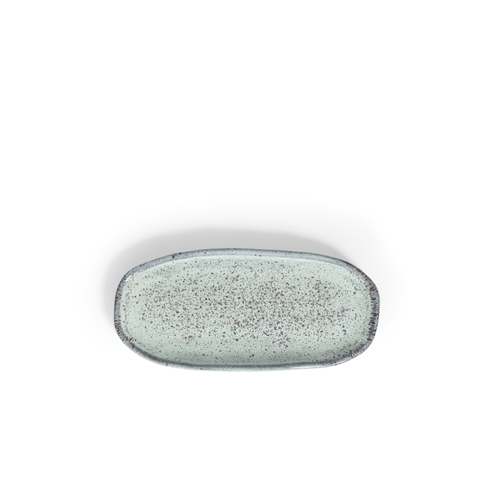Pistache 6.5" Organico Shallow Oval Platter