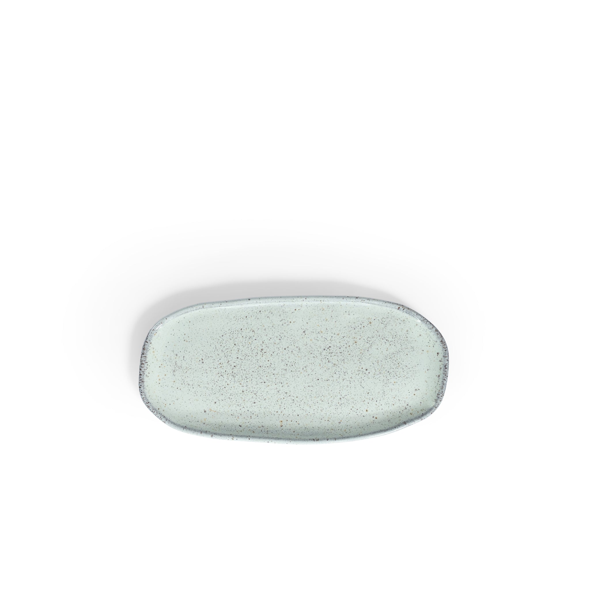 Pistache 9" Organico Shallow Oval Platter