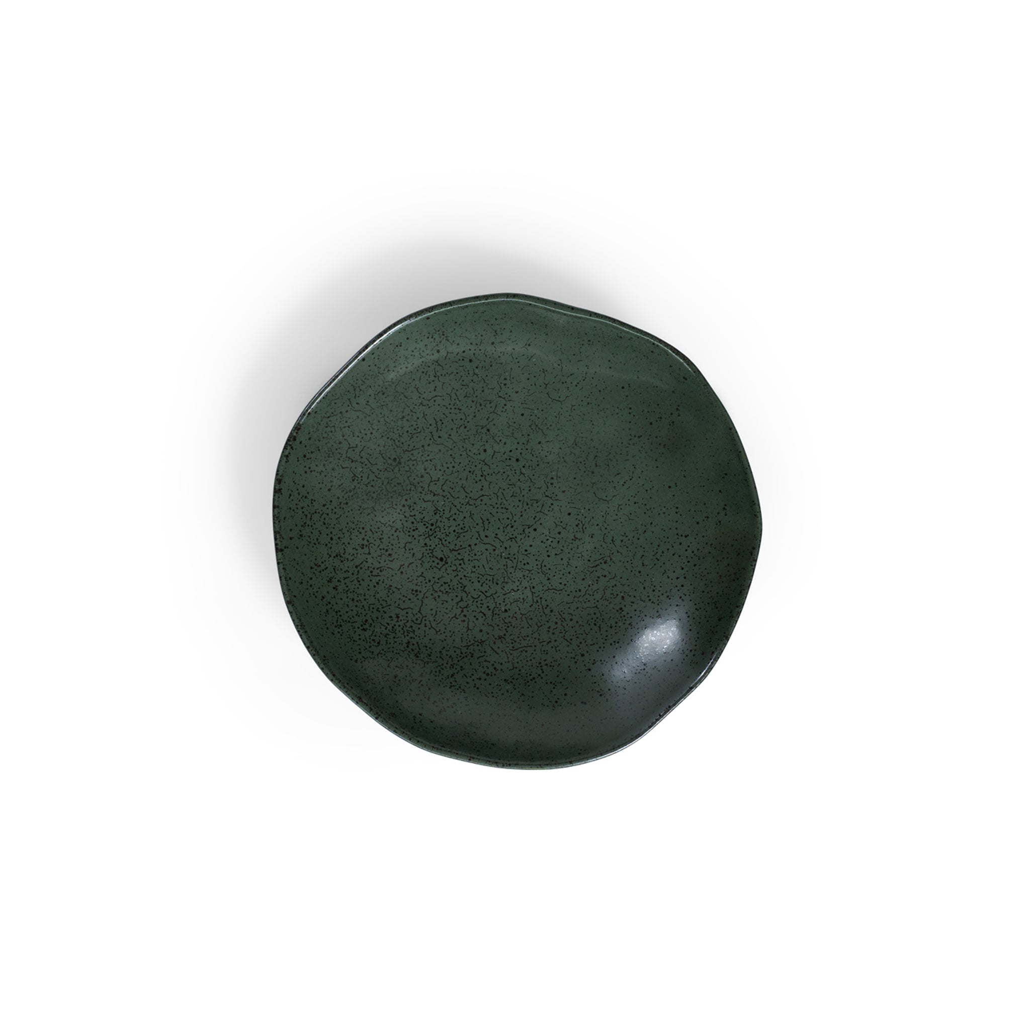 Greenery 8.3" Geo Shallow Bowl
