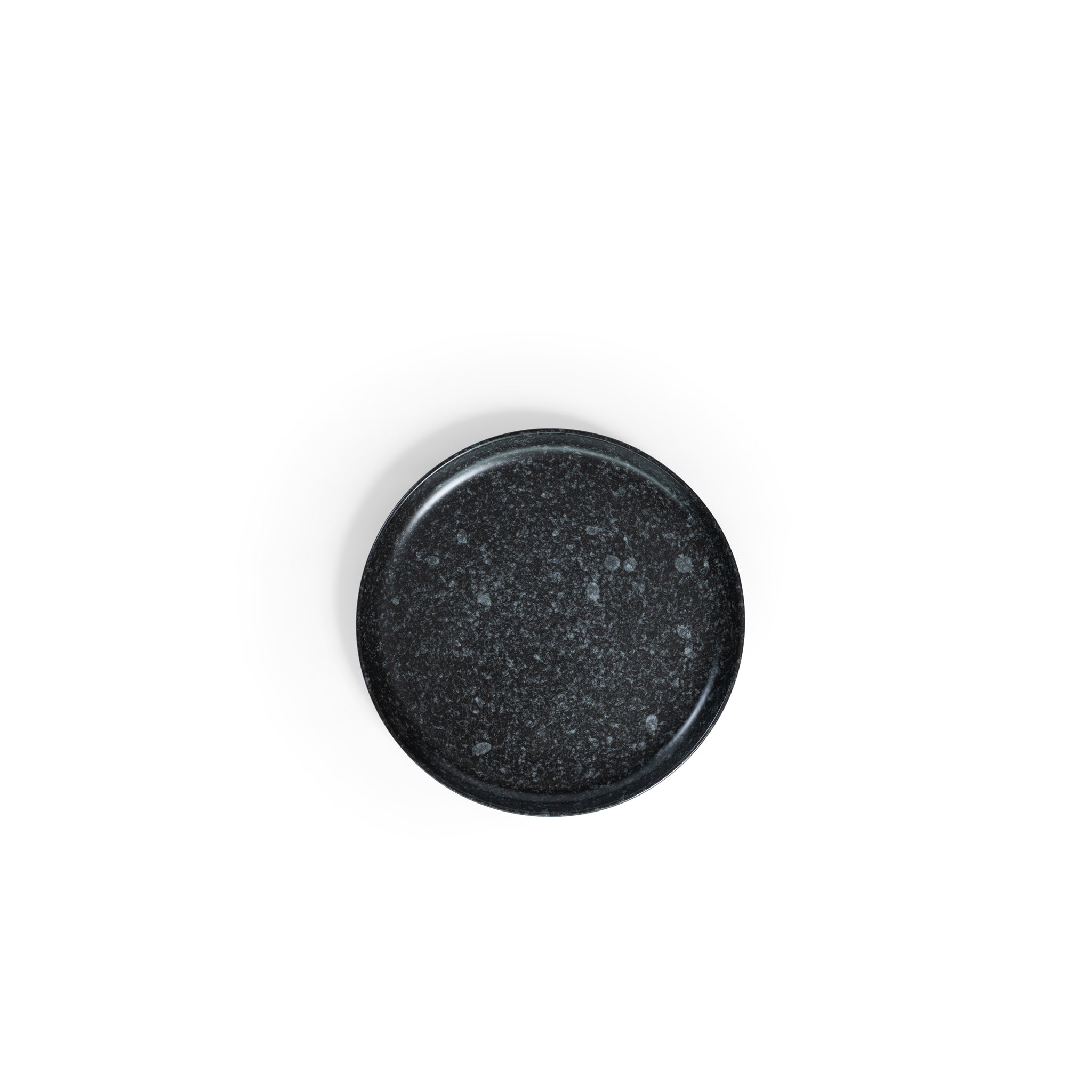 Black Marble 10.5" Dinner Plate