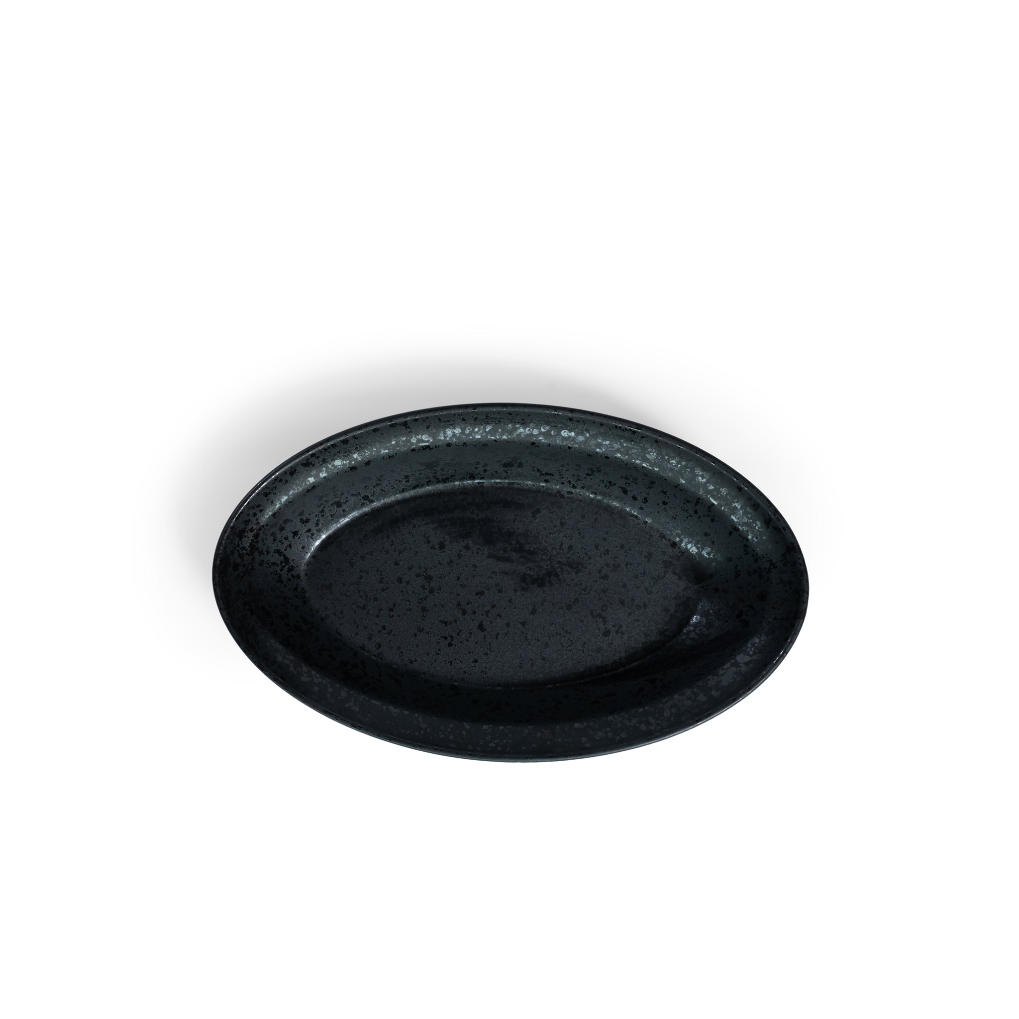 Black Opal 12.75" Oval Deep Bowl