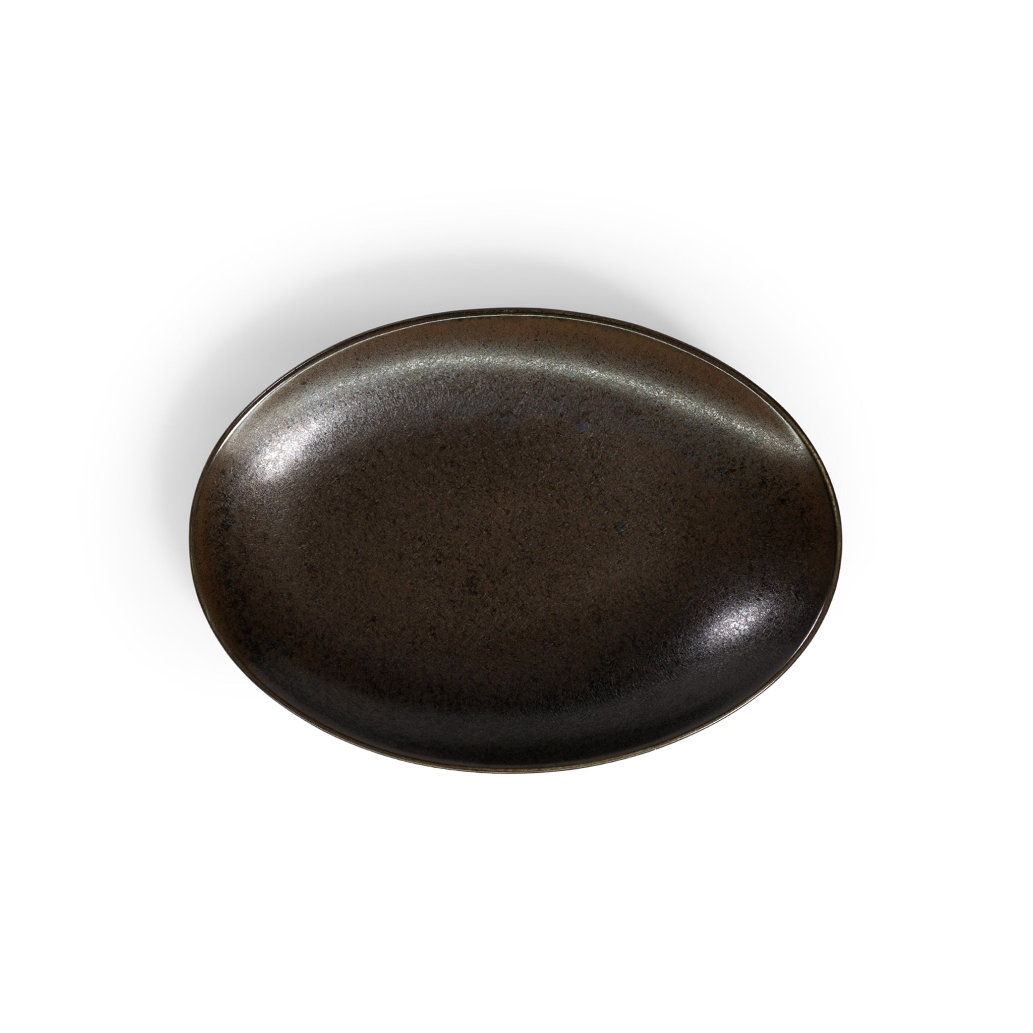 Carbon 12" Oval Plate