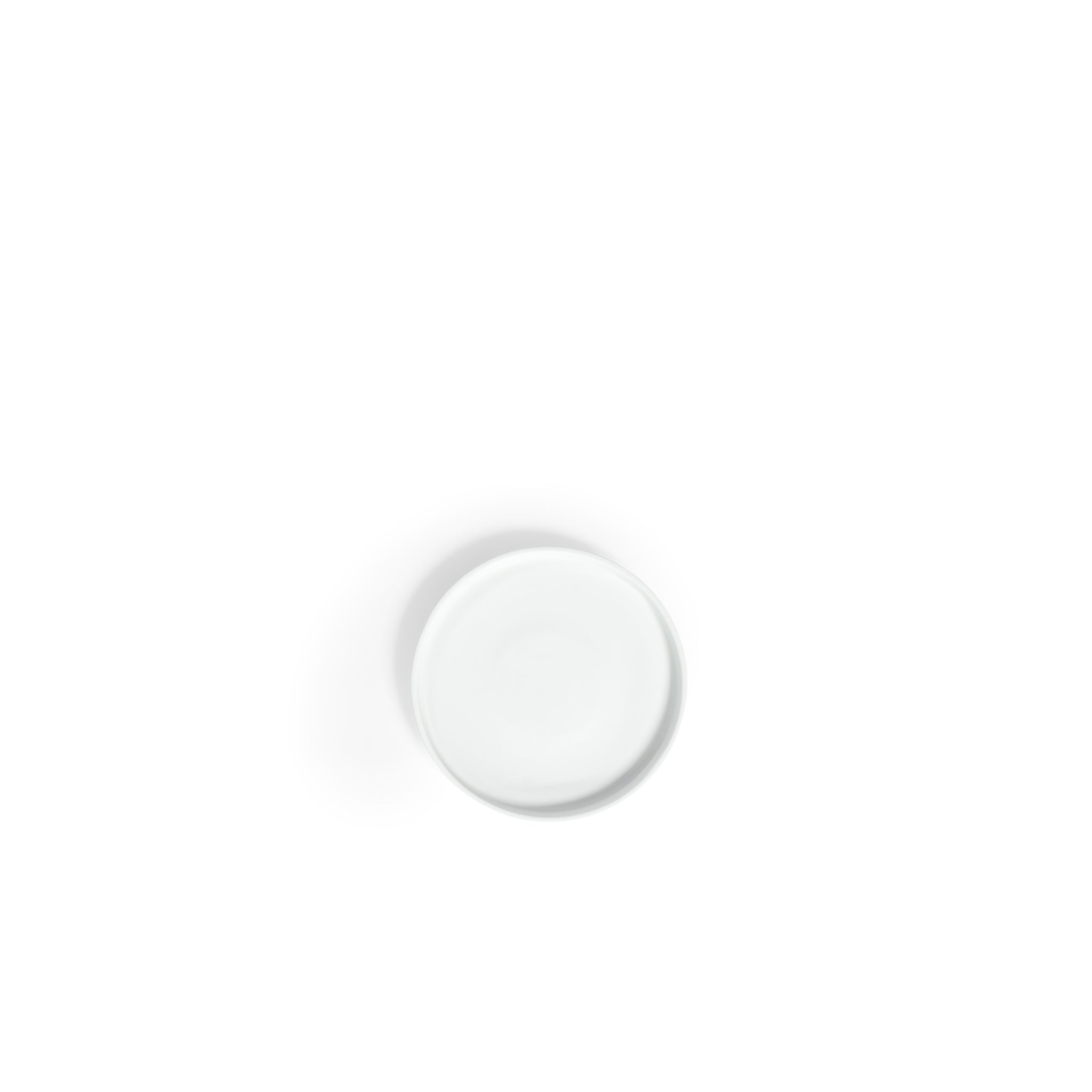 Blanco Modern White 6.5" Round Tray