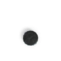 Semi Matte Black 6.5" Wide x 2.5" High Wood Grain Pedestal