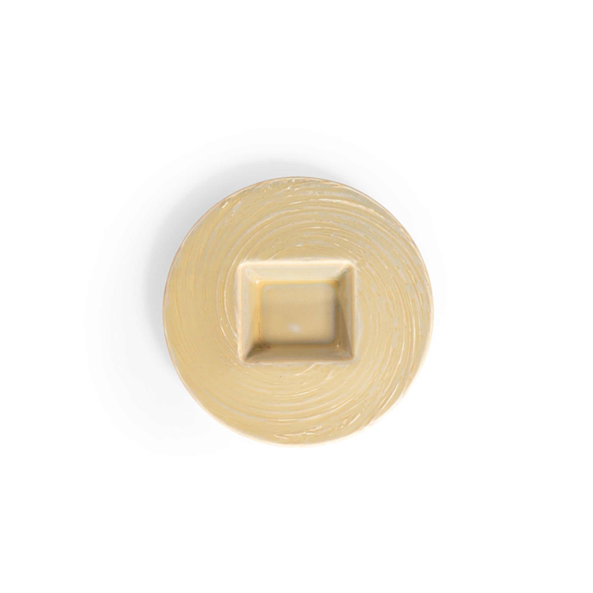 Reactive Yellow 9" Square One Plate