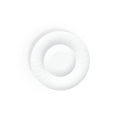 Matte White 9.8" Urchin Plate