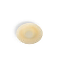 Glossy Reactive Yellow 10" Oval Spiral Plate