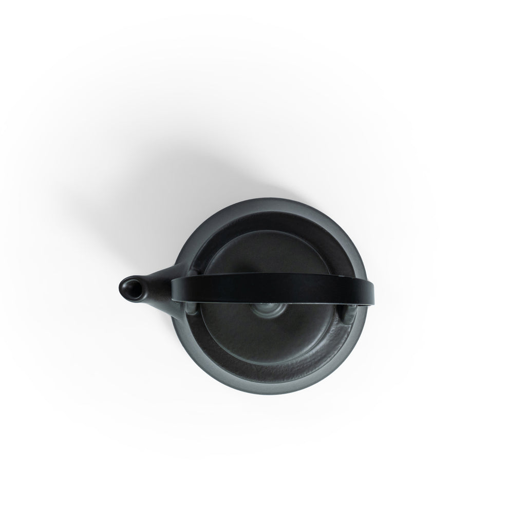 Matt Black 21oz Tea Pot w Filter