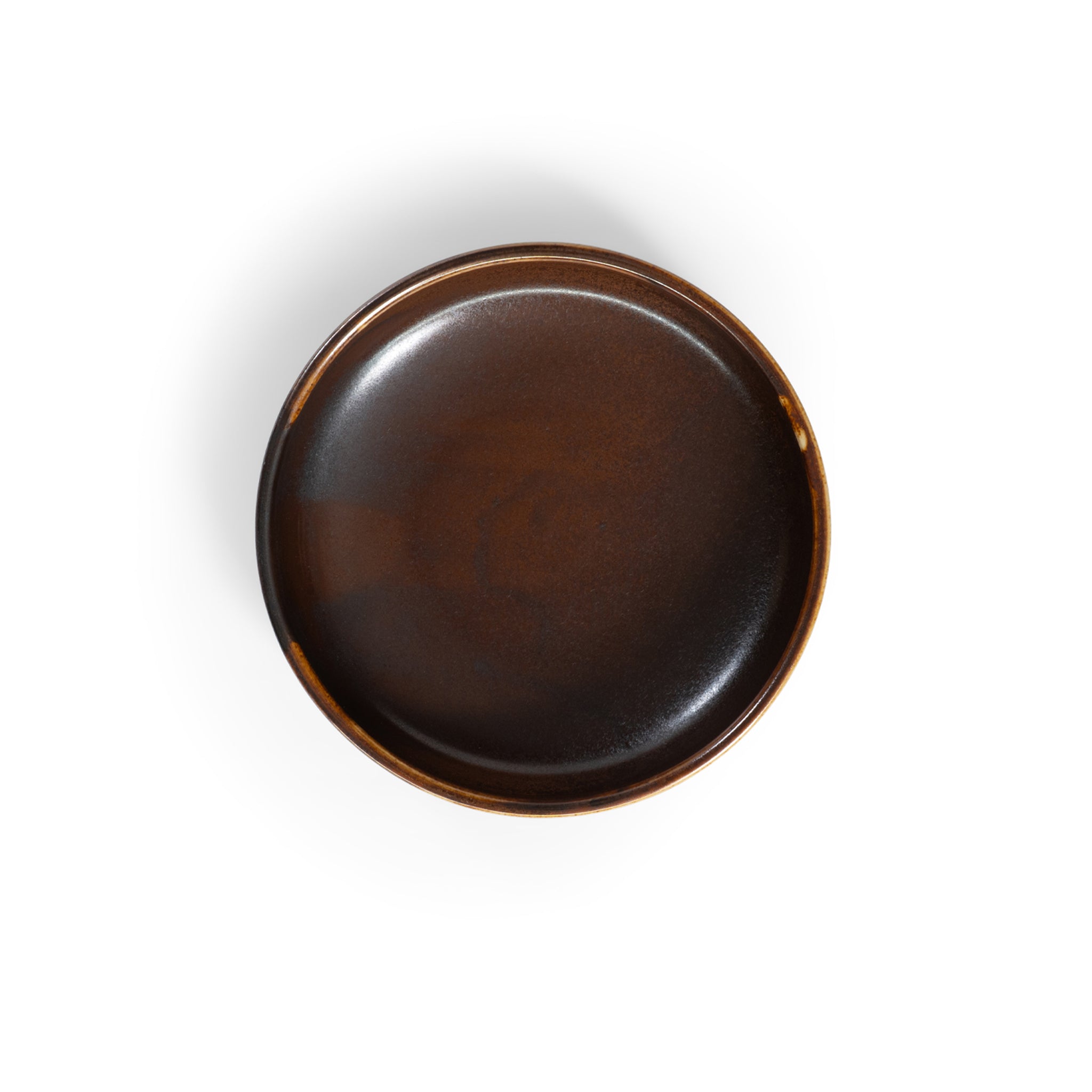 Mocha 8" Shallow Bowl