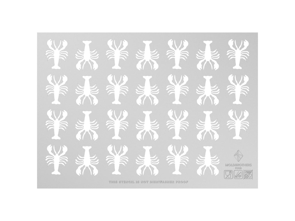 Lobster Stencil