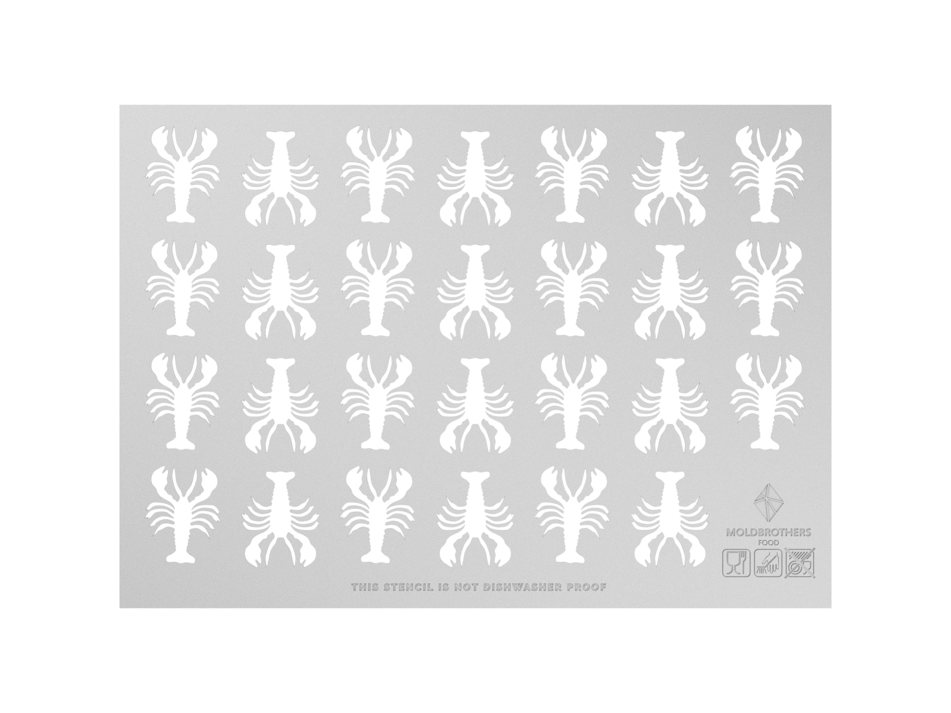 Lobster Stencil