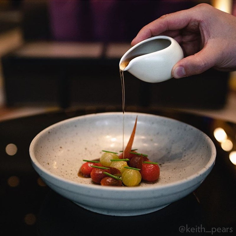 Quail Egg 9" Shallow Bowl